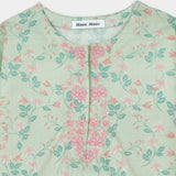 Embroidered Kameez & Trousers (ISK-292)