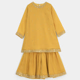 Embellished Kameez & Gharara (ISK-298)