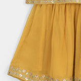 Embellished Kameez & Gharara (ISK-298)