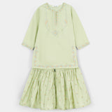 Embellished Kameez & Shalwar (ISK-302)