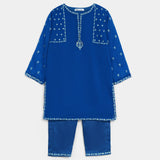 Embellished Kameez & Trousers (ISK-304)