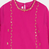 Embellished Kameez & Gharara (ISK-307)