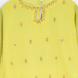 Embellished Kameez & Gharara (ISK-310)