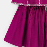 Formal Frock Attached Waistcoat & Gharara (ISKF-010)