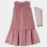 Embellished Kameez, Separate Sleeves & Gharara (ISKF-02)