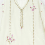 Embellished Kameez, Gharara & Dupatta (ISKF-03)