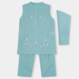 Handwork Kameez & Trousers (ISKH-44)