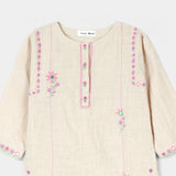 Hand Embroidered Kameez Trousers (ISKH-50)