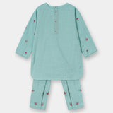 Hand Embroidered Kameez Shalwar (ISKH-51)