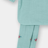 Hand Embroidered Kameez Shalwar (ISKH-51)