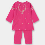 Hand Embroidered Kameez & Trousers (ISKH-52)