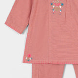 Hand Embroidered Kameez Trousers (ISKH-53)