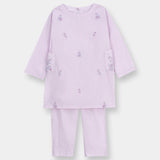 Handwork Kameez & Trousers With Separate Sleeves (ISKH-64)