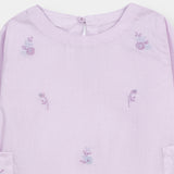 Handwork Kameez & Trousers With Separate Sleeves (ISKH-64)