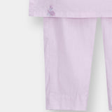 Handwork Kameez & Trousers With Separate Sleeves (ISKH-64)