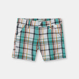 Graphic T-Shirt With Check Shorts (ITTS-089)