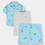 Shirt And T-Shirt With Shorts (ITTSS-041)