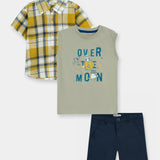 Shirt And T-Shirt With Shorts (ITTSS-043)