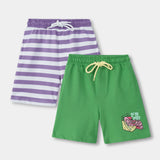 Knit Shorts (Pack Of 2) (KSP-072)