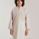 Beige Embroidery Kurta (KZ-531)