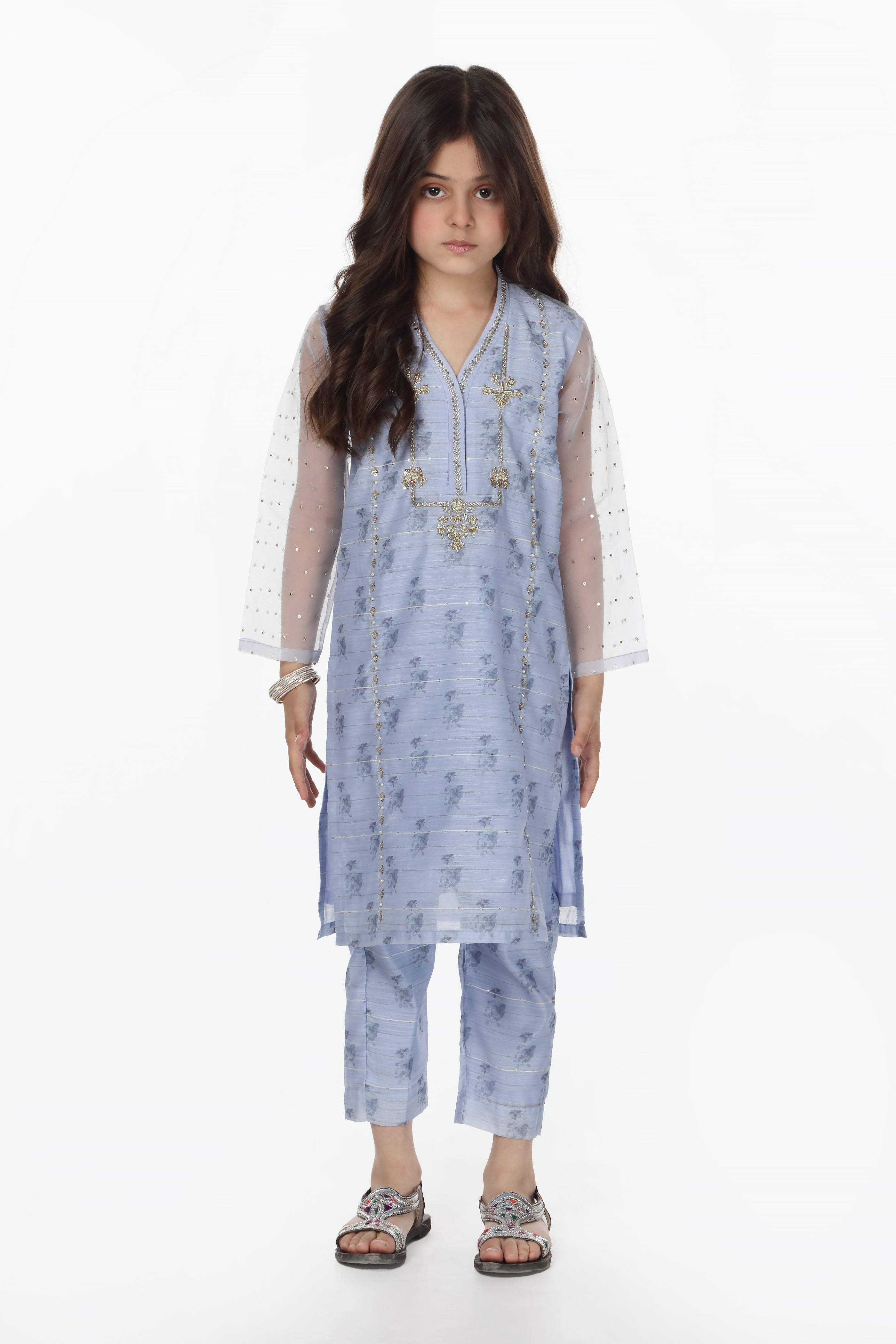 Embellished Kameez with Trousers (GPW-969)