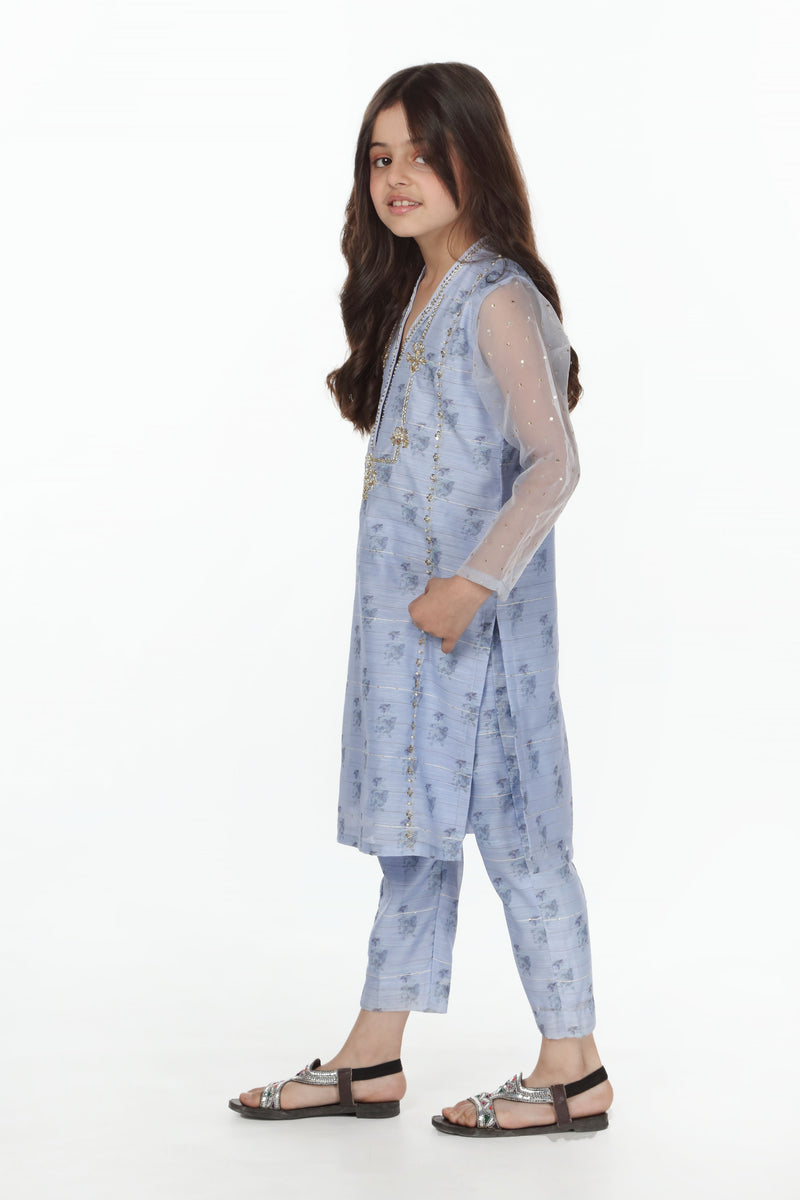 Embellished Kameez with Trousers (GPW-969)