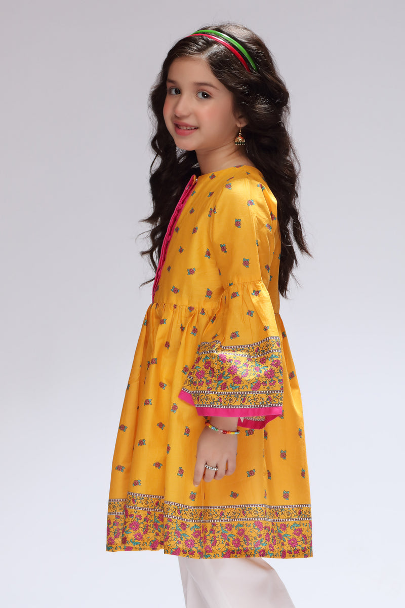 Digital Printed Peplum Kurti (DGK-363)