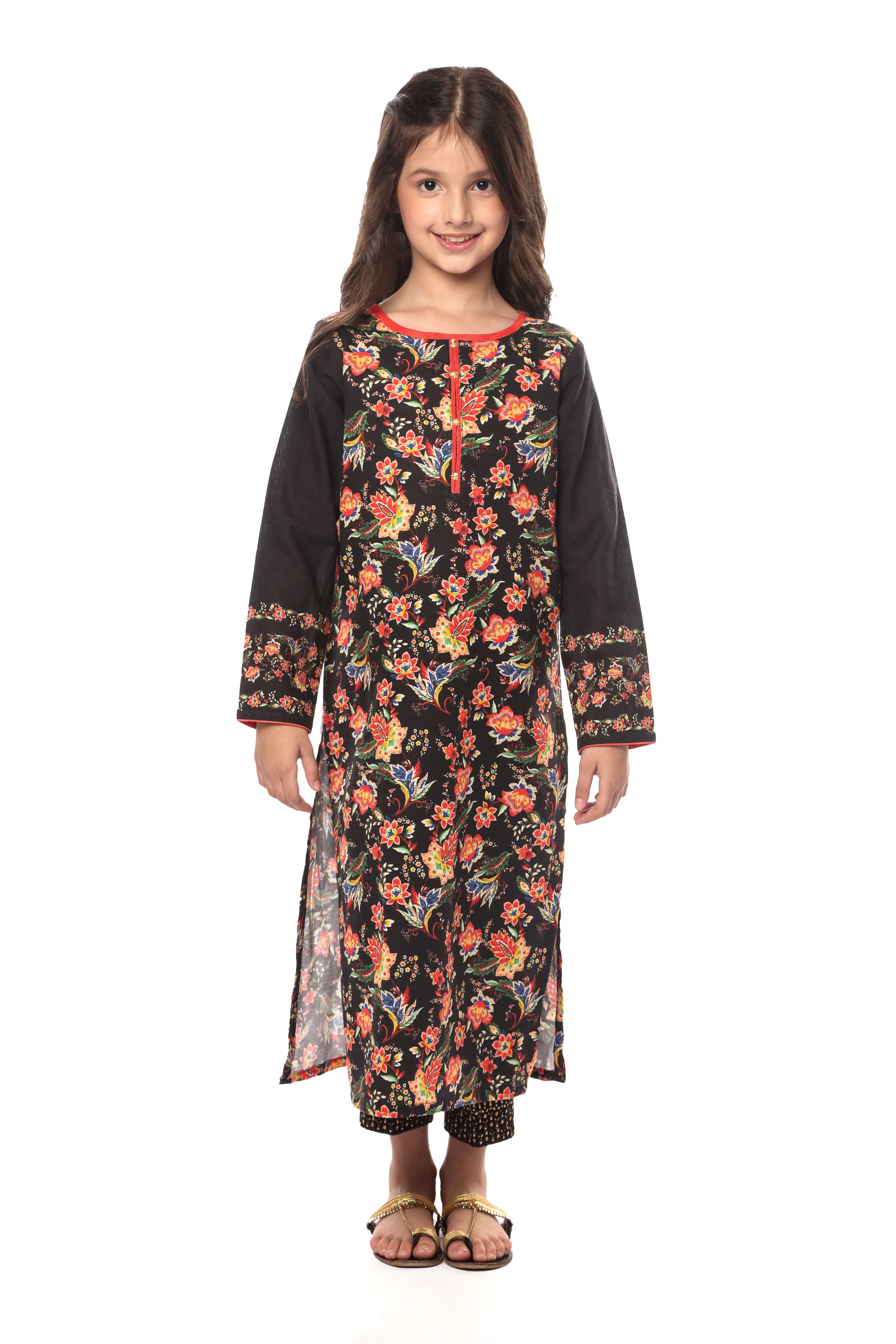 Digital Printed Kurti (DGK-339R)