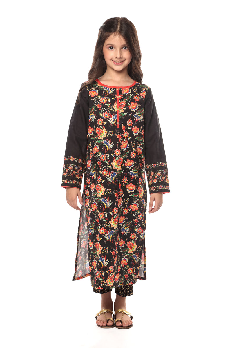 Digital Printed Kurti (DGK-339R)