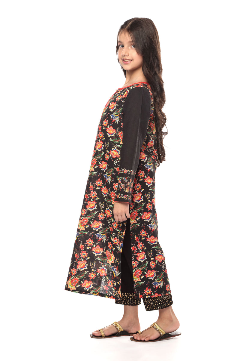 Digital Printed Kurti (DGK-339R)