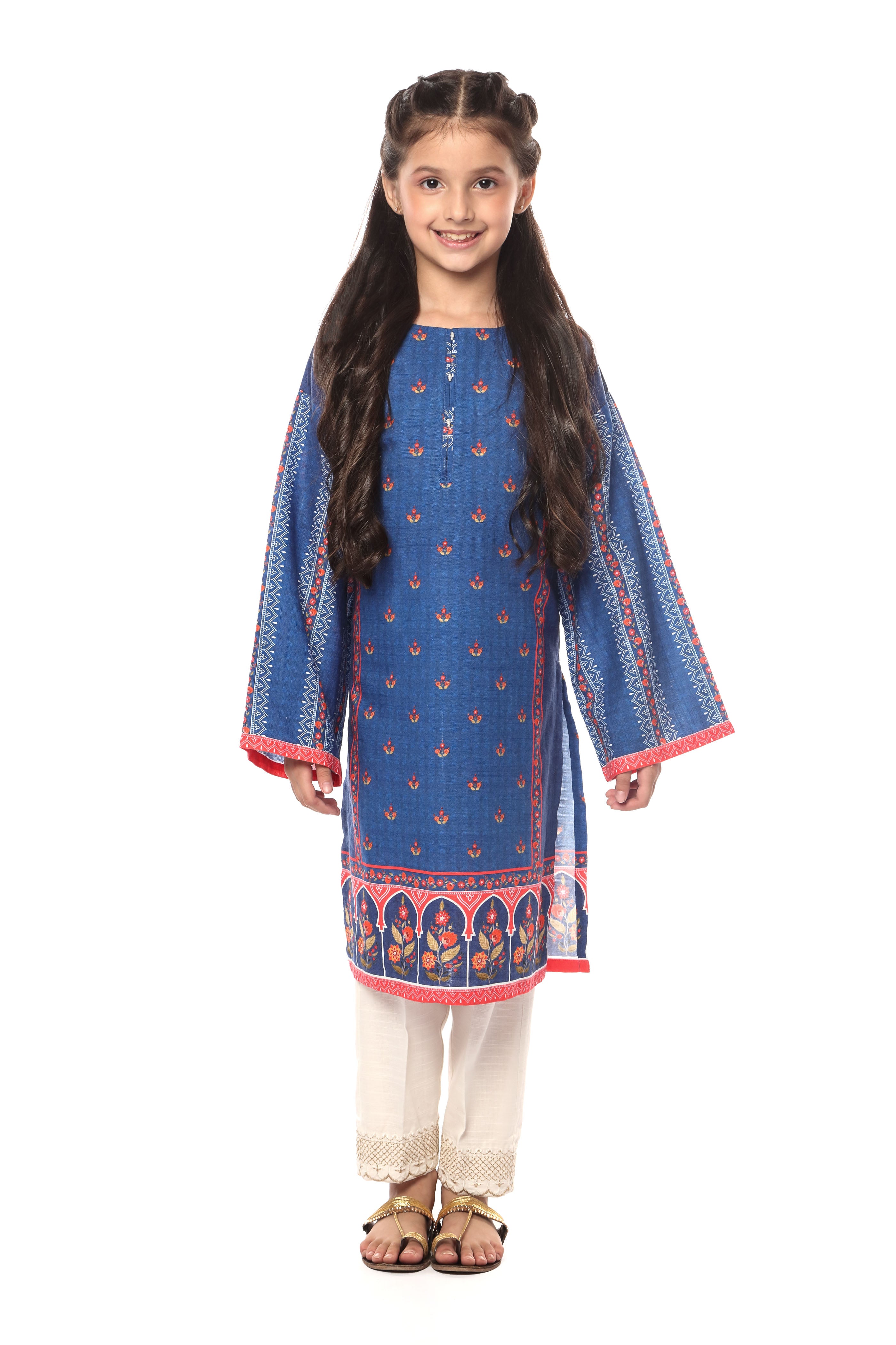 Digital Printed Kurti (DGK-333R)