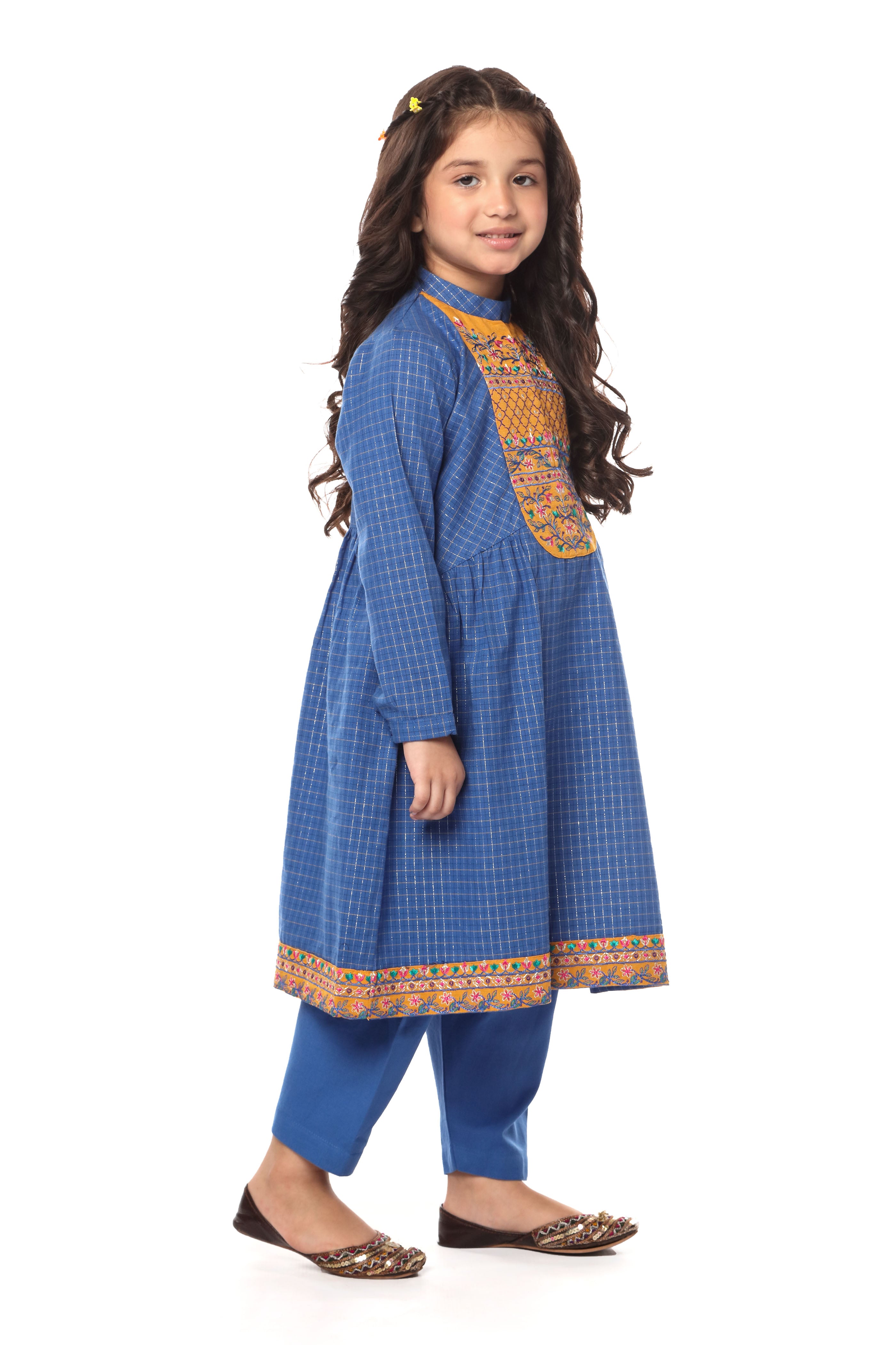 Embroidered Kameez Shalwar (GSK-472R)