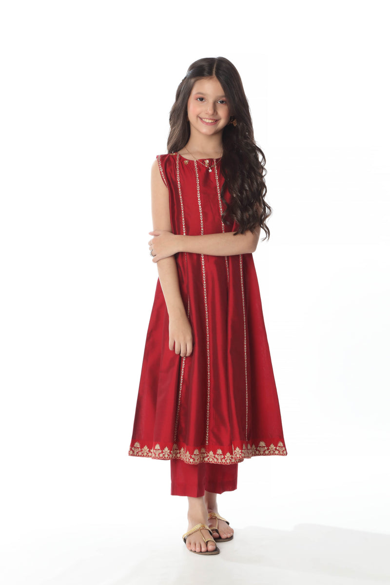 Embellished Kameez & Trousers (GPW-S987)