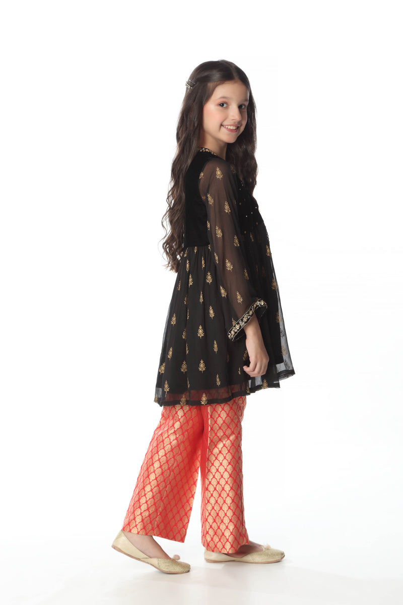 Embellished Kameez & Trousers (GPW-981)