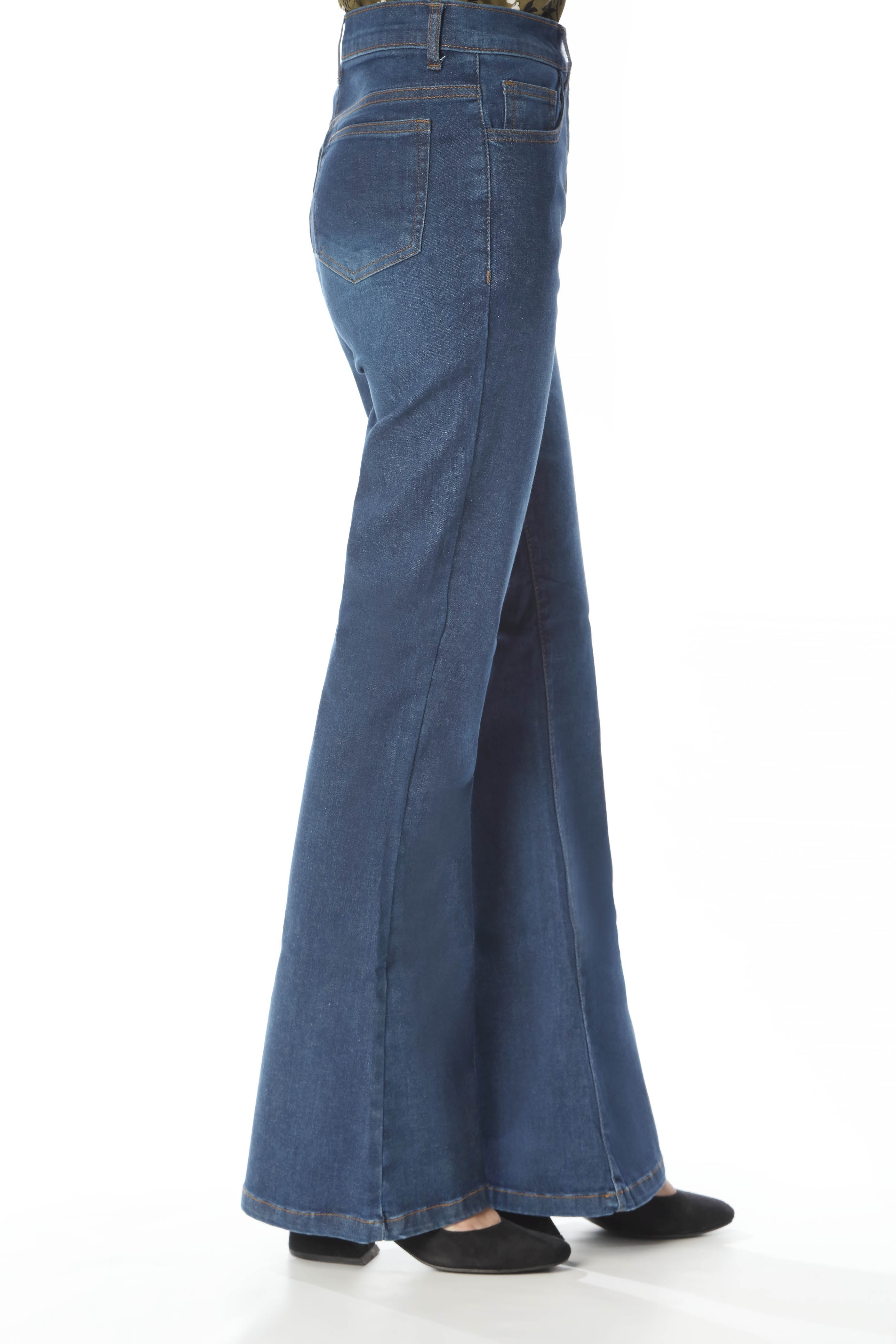 HIGH WAISTED BOOTCUT PANTS (SSGD-135)