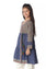 Digital Printed Embellished Tiered Kurti (DGK-365)