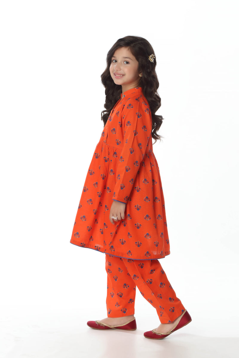 Digital Printed Kurti With Shalwar (DGKS-111)