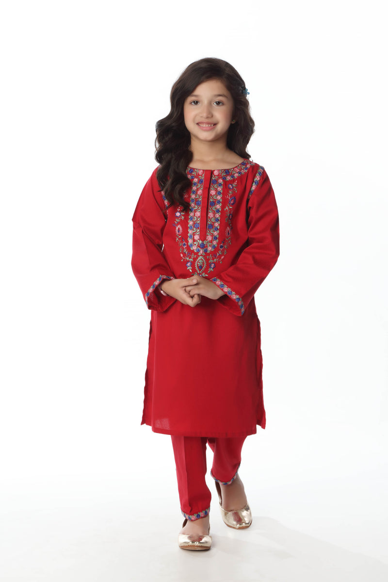 Embroidered Kameez Shalwar (GSK-511)
