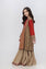 Digital Printed Embellished A-line Kurti with Flared Gharara (DGKS-104)