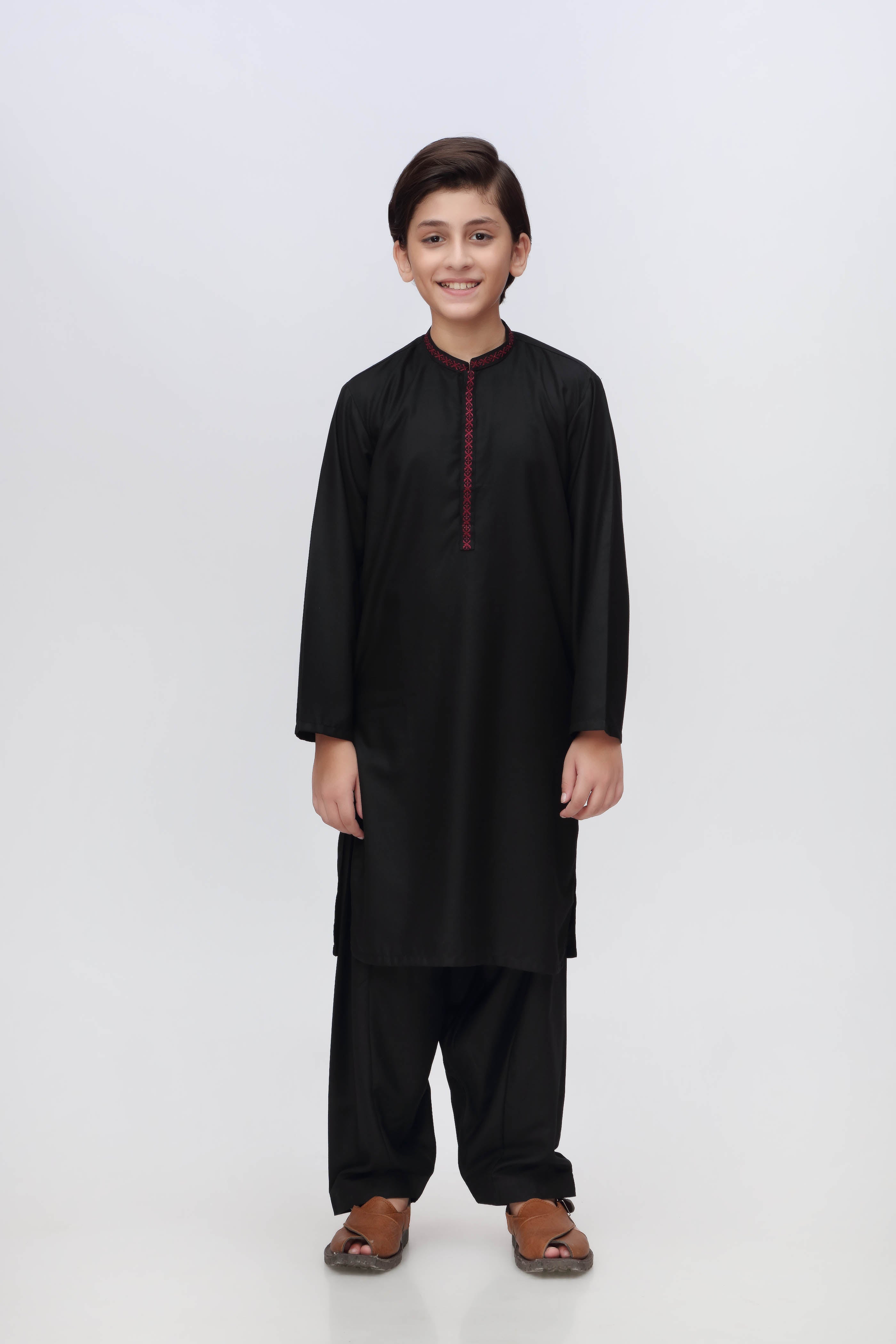 Kurta with Embroidery & Shalwar (MSFBSK-S794)