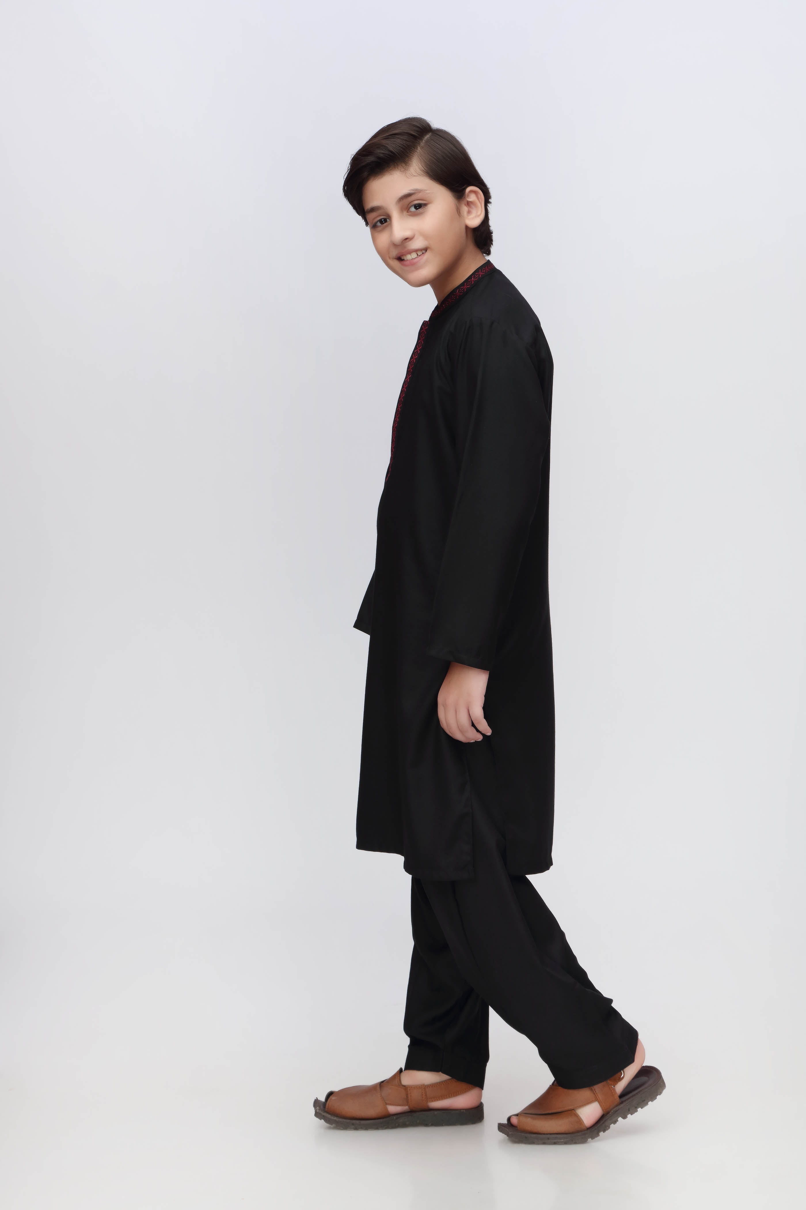 Kurta with Embroidery & Shalwar (MSFBSK-S794)