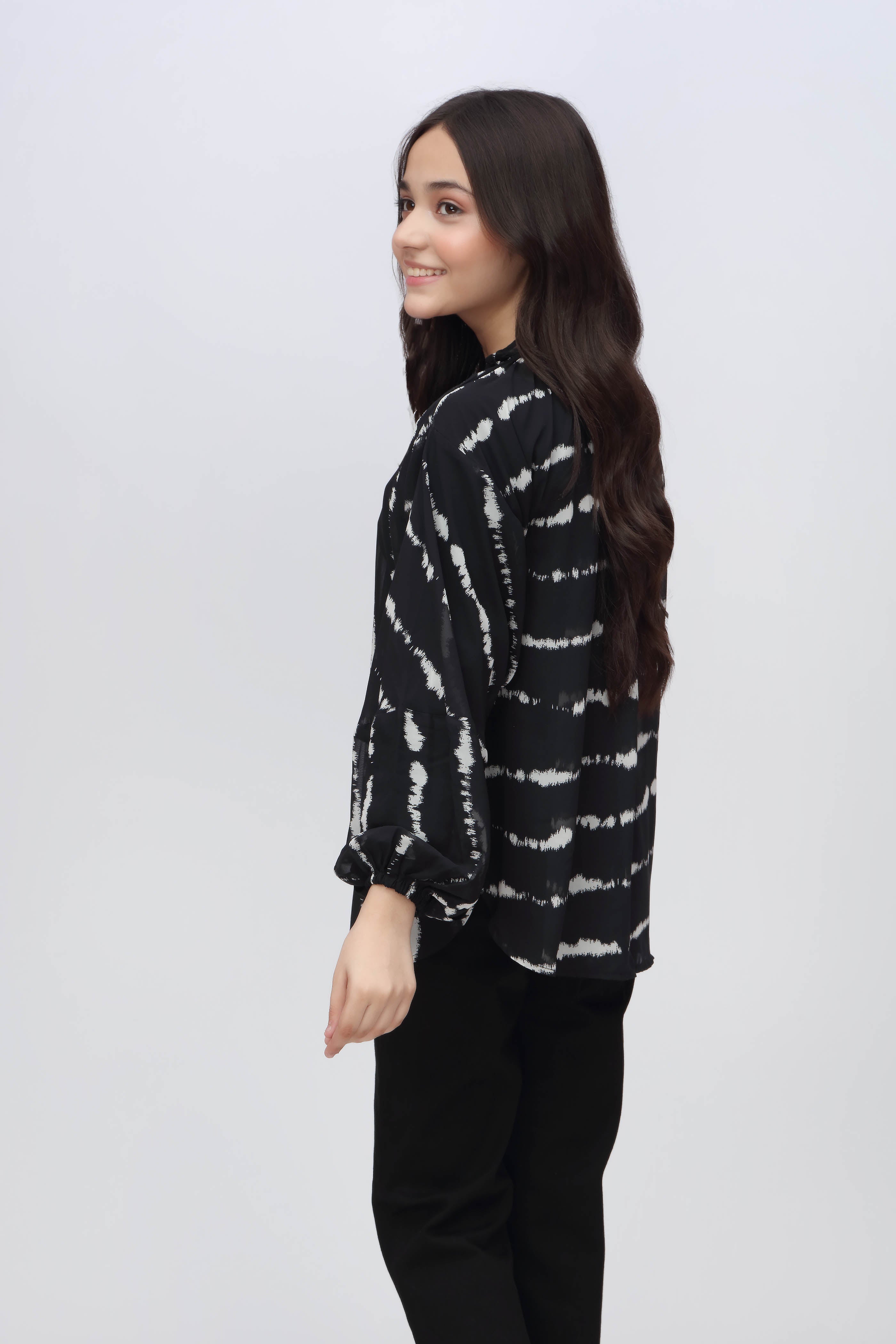 PRINTED LOOSE FIT TUNIC (SSGTU-895)