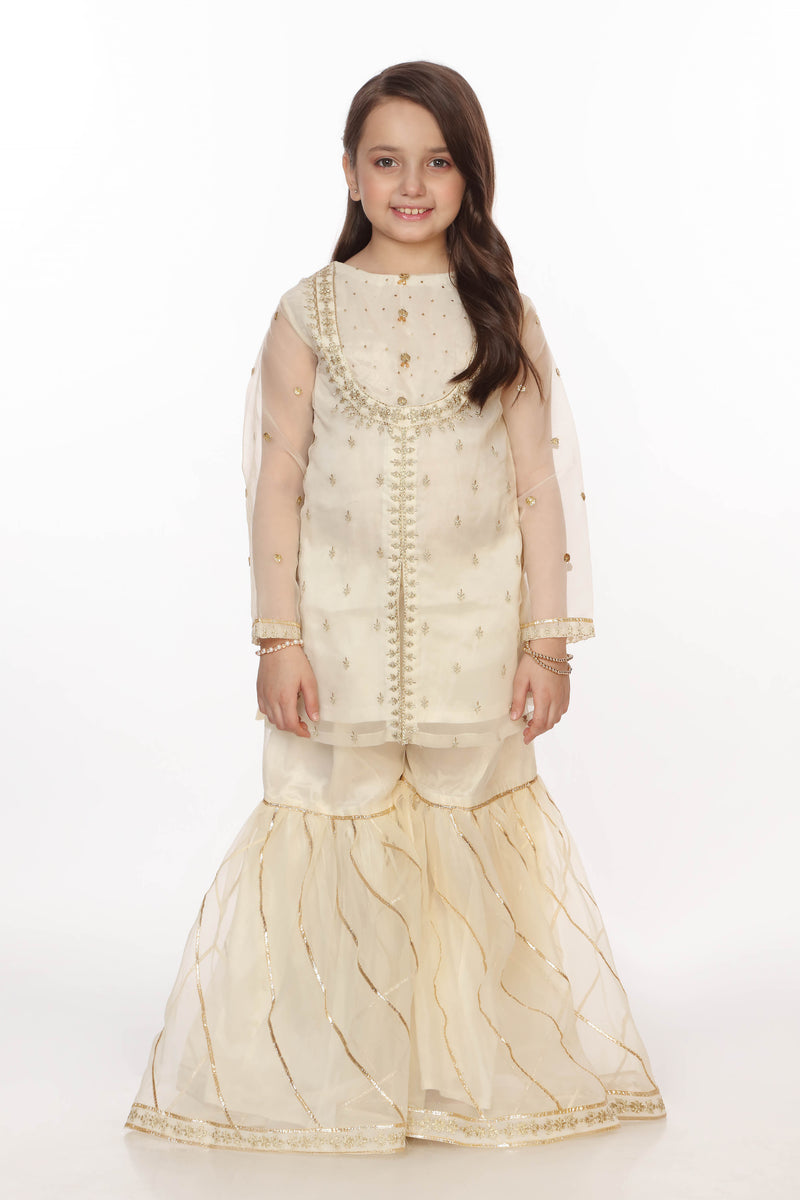 Embellished Kameez with Gharara (GPW-966)