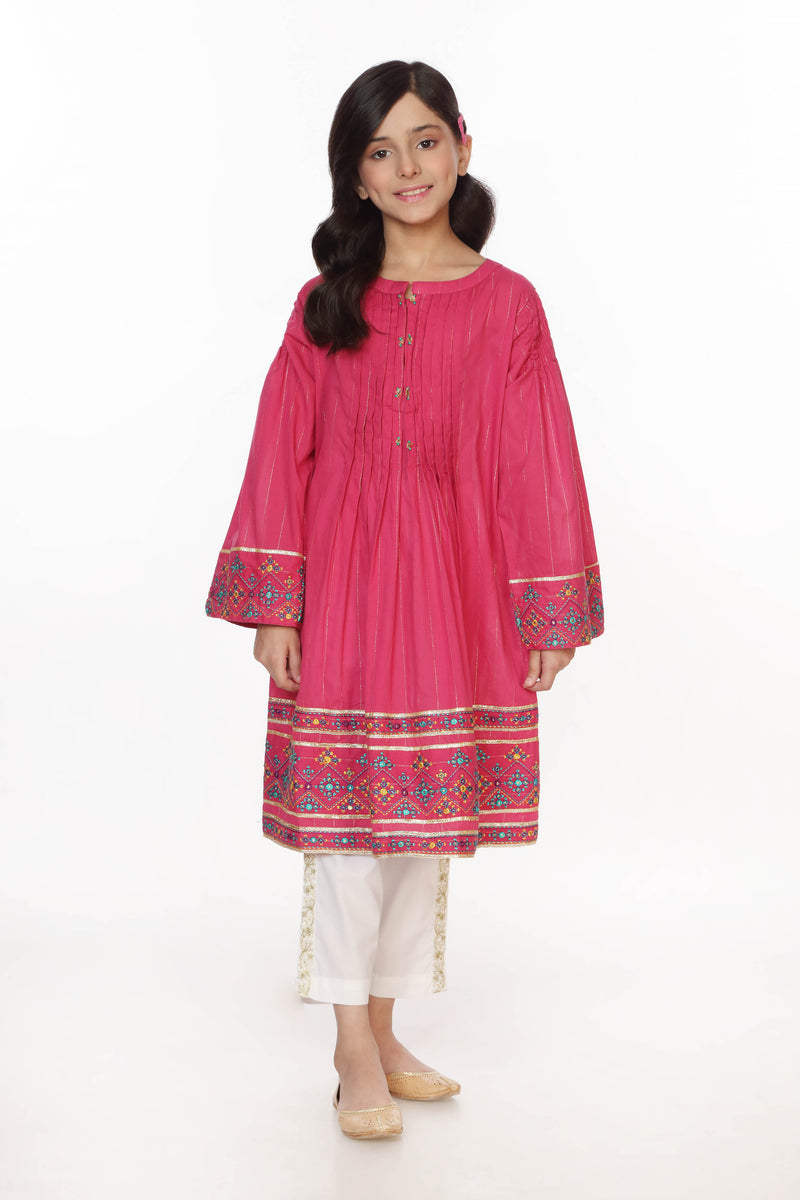 Embroidered Rangeen Kurti (RGK-116)