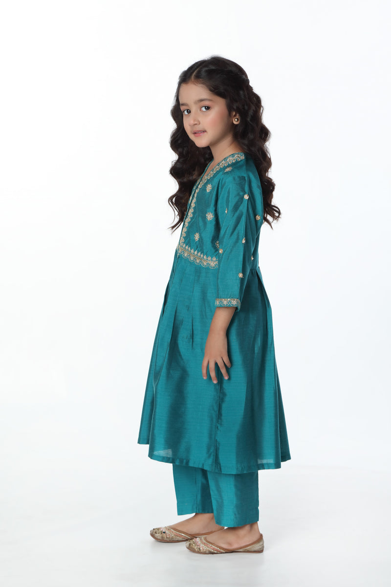 Embellished Kameez & Trousers (GPW-984)