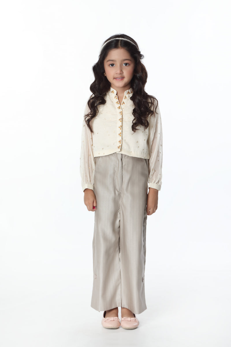 Embellished Top & Capri Pants (MMB-C30)