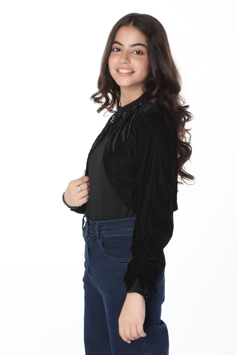 EMBELLISHED SHRUG (SSGSR-36)