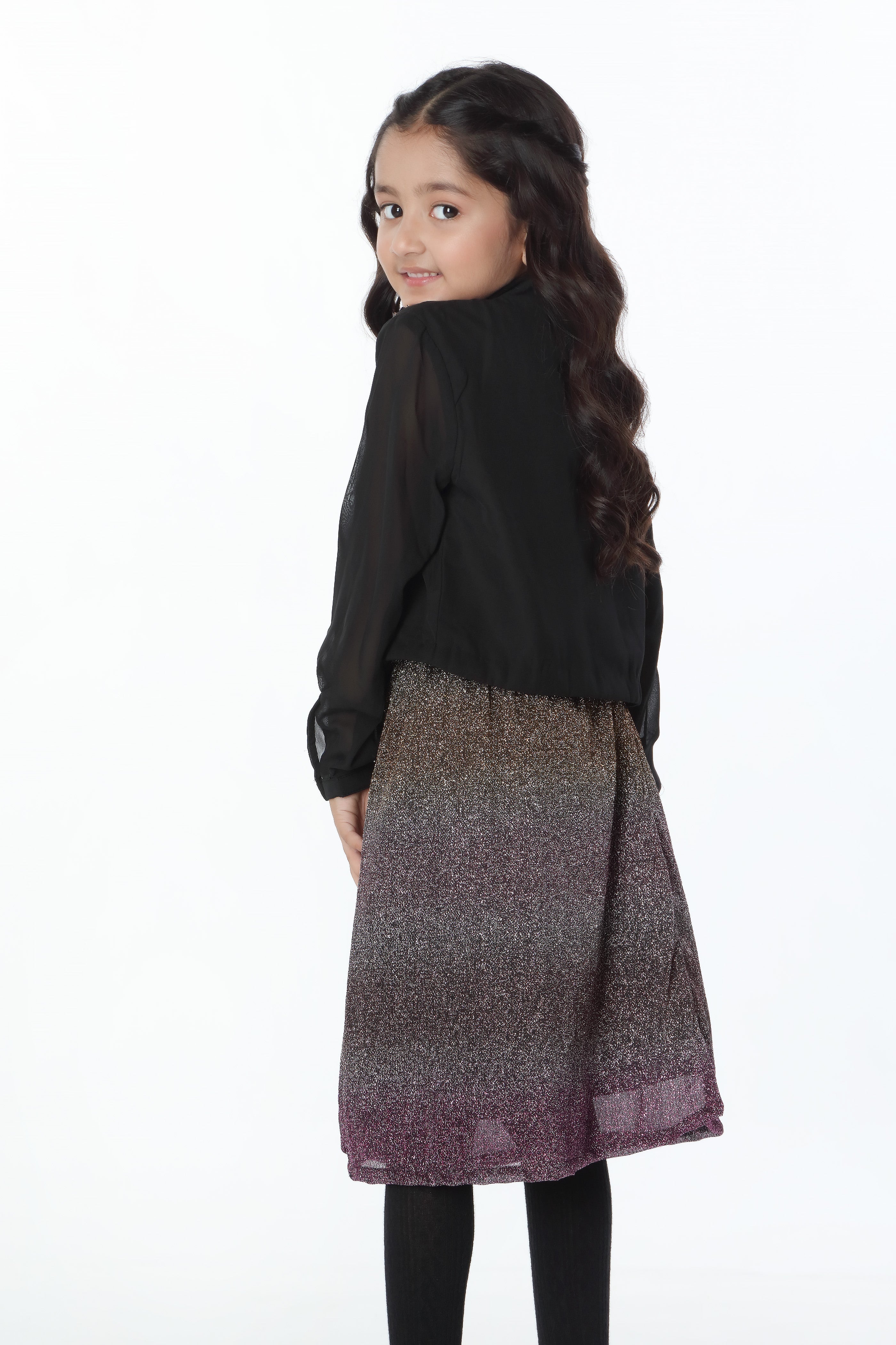 Embellished Top & skirt (MMB-SS40)