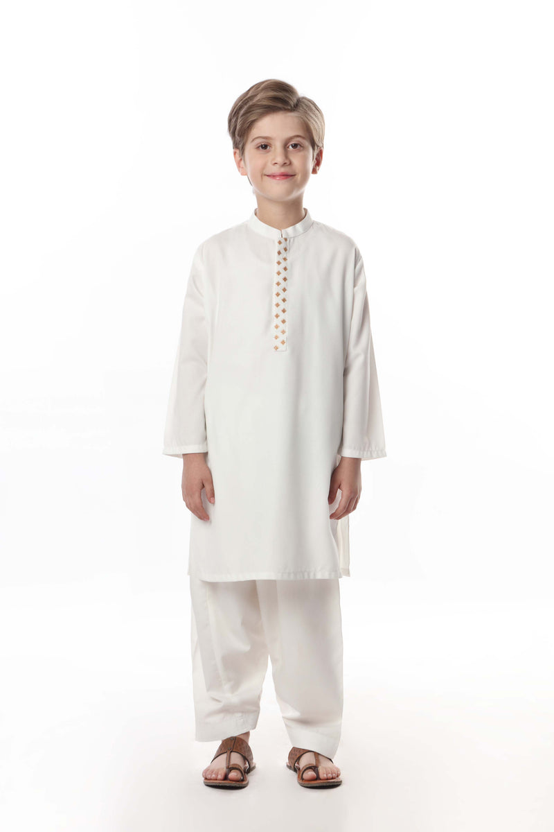 Kameez (With Embroidery) & Shalwar (FBSK-799)