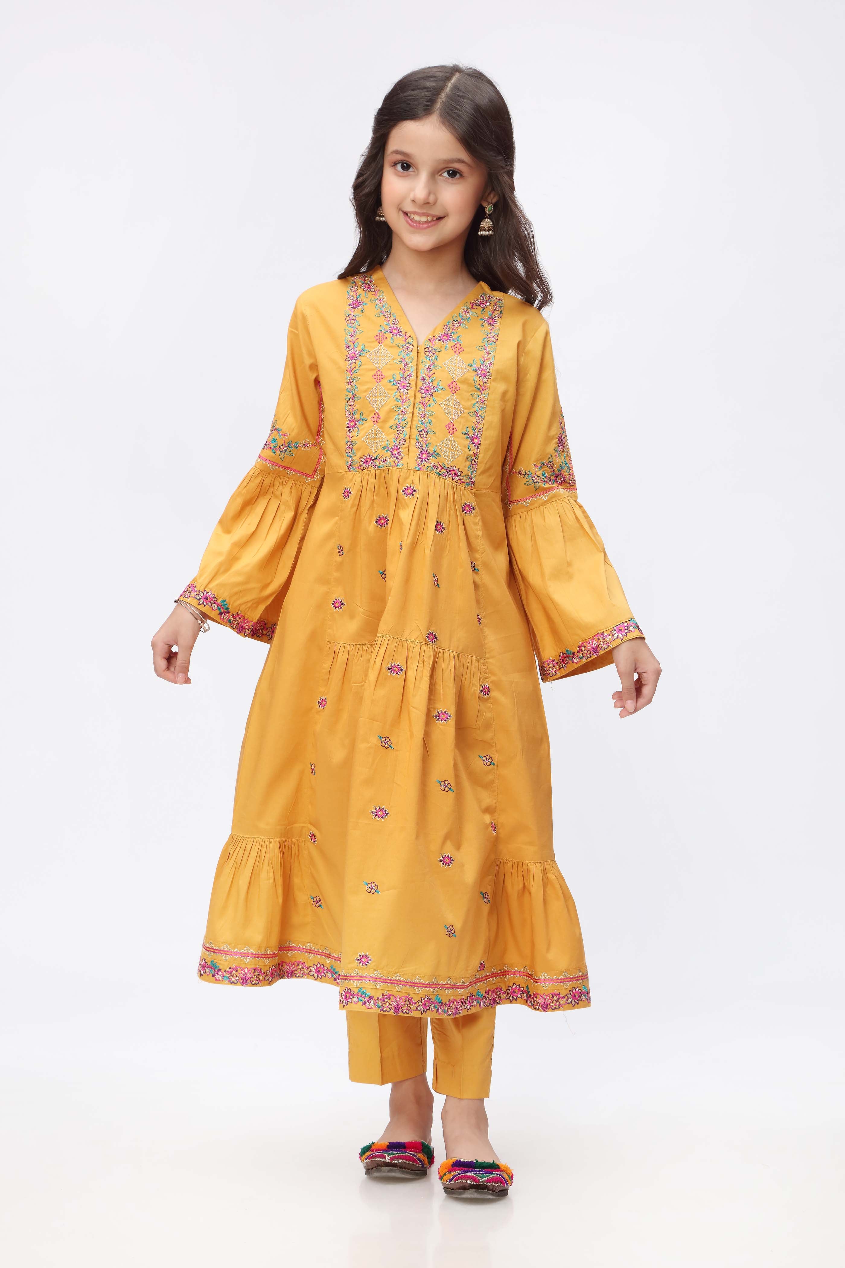 Embroidered Kameez and Trousers (GSK-490)